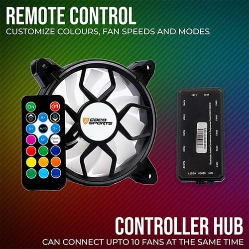 Coconut F2 ARGB Cabinet Fan (Triple Pack)